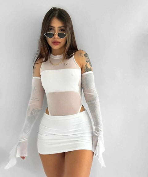 Conjunto Lady Branco