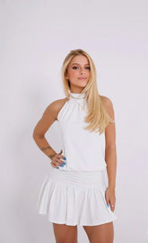 Conjunto glamour branco