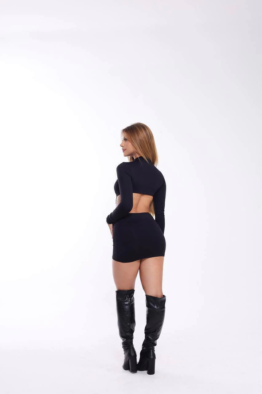 Vestido Canadá Preto